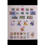 KENYA 1963-2008 FINE USED COLLECTION. in a Devon album. Chiefly complete sets (700+ stamps & 20+ m/