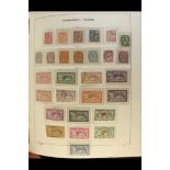 FRANCE 1900-59 COMPREHENSIVE MINT COLLECTION in Lighthouse printed album, just a few spaces, "Blanc"