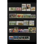 AUSTRALIA 1966-1993 "SPECIMEN" OVERPRINTS. A never hinged mint collection of various stamps with "