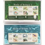 GB.ELIZABETH II POST AND GO' DUPLICATED ACCUMULATION. Including "Birds of Britain" I, I, III, and