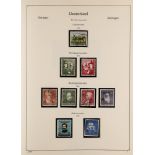 GERMANY WEST 1949 - 2002 SUBSTANTIAL COLLECTION in 4 hingeless KA-BE albums, the years 1979 -