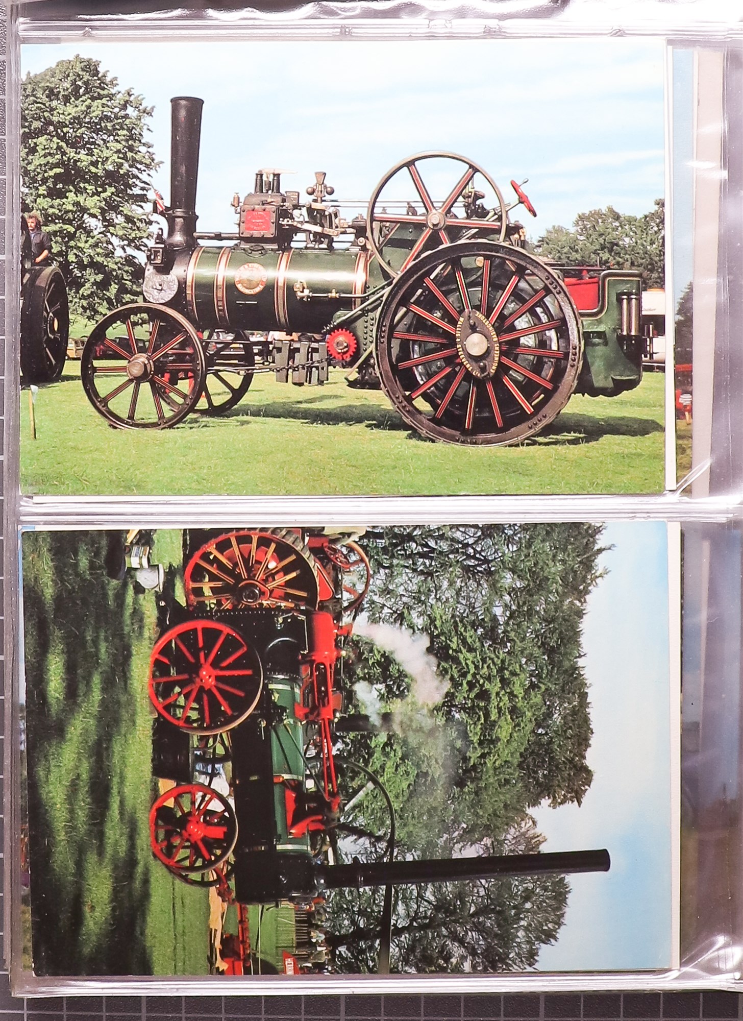 POSTCARDS OF TRAINS, TRANSPORT. A large collection with an emphasis on trains but includes - Image 4 of 6