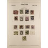 GREAT BRITAIN 1840-1990 MINT & USED DEFINITIVES-ONLY COLLECTION presented in a hingeless album,