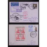 AUSTRALIAN ANT.TERR 1948-1999 EXPEDITION COVERS COLLECTION in an album of covers bearing various