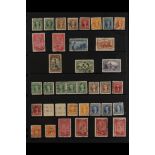 CANADA OFFICIALS 1937 - 1949 USED COLLECTION on Hagner pages with a good representation of both