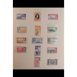 COLLECTIONS & ACCUMULATIONS COMMONWEALTH 1953- 1971 MINT COLLECTION in 2 albums, both mint & never