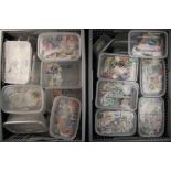 COLLECTIONS & ACCUMULATIONS WORLD SORTED INTO TUBS. 1000s of world stamps sorted from Argentina to