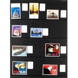 UNITED STATES 1983 - 2003 HIGH VALUES small collection of the £3.50 - $14 pictorials, never hinged