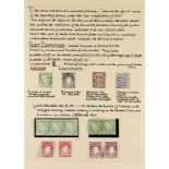 IRELAND 1922 TO 1967 MINT SEMI-SPECIALIZED charming collection in an album copiously written-up