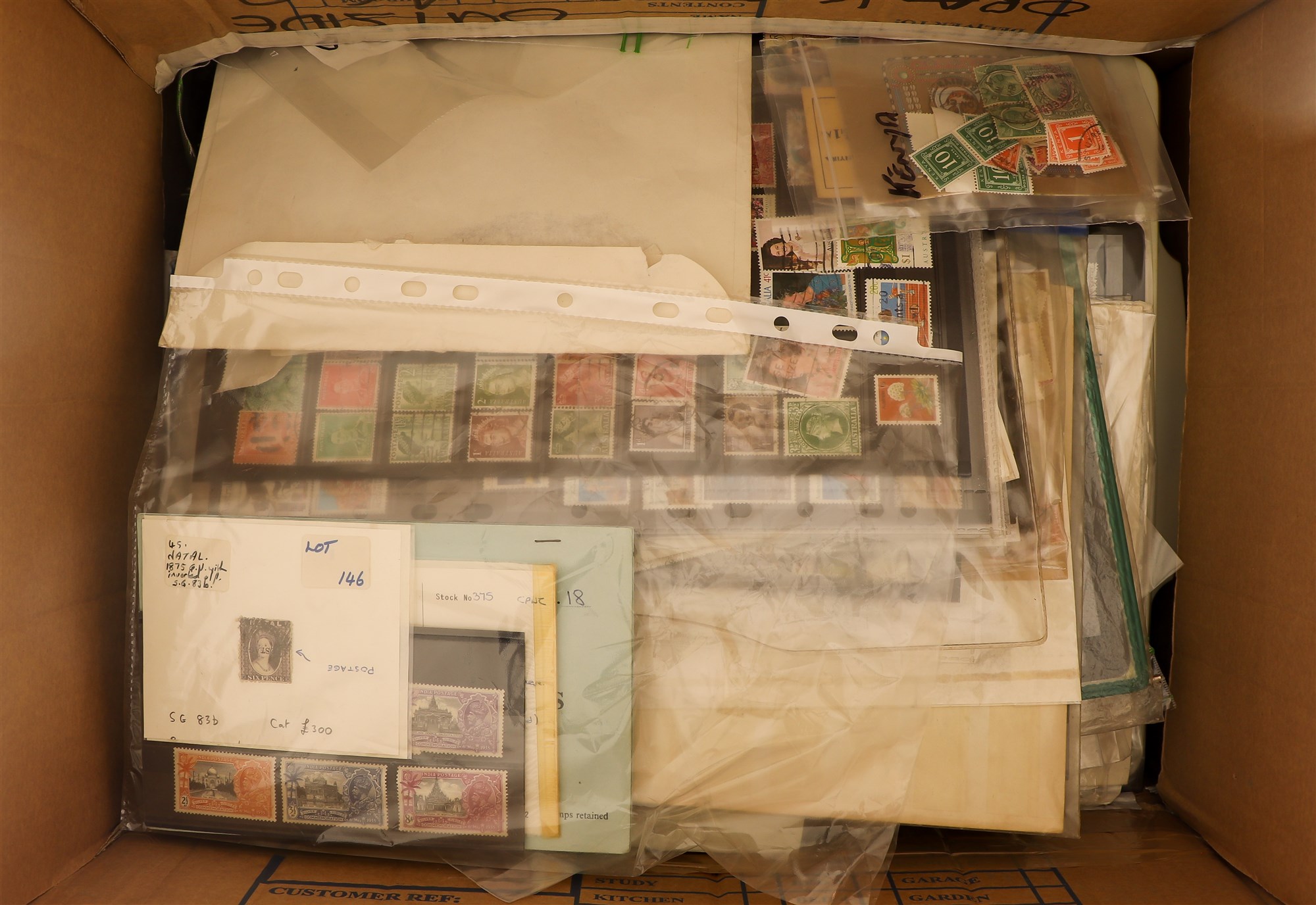 COLLECTIONS & ACCUMULATIONS COMMONWEALTH LARGE ACCUMULATION IN A BIG BOX incudes some auction