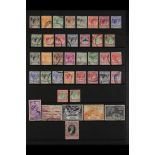 SINGAPORE 1948 - 1991 USED COLLECTION includes both KGVI definitive perf sets, 1955-59 pictorial