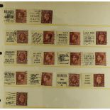 GREAT BRITAIN 1930s BOOKLET LABEL PAIRS. A group of 15 different KGV, KEVIII & KGVI 1½d brown stamps