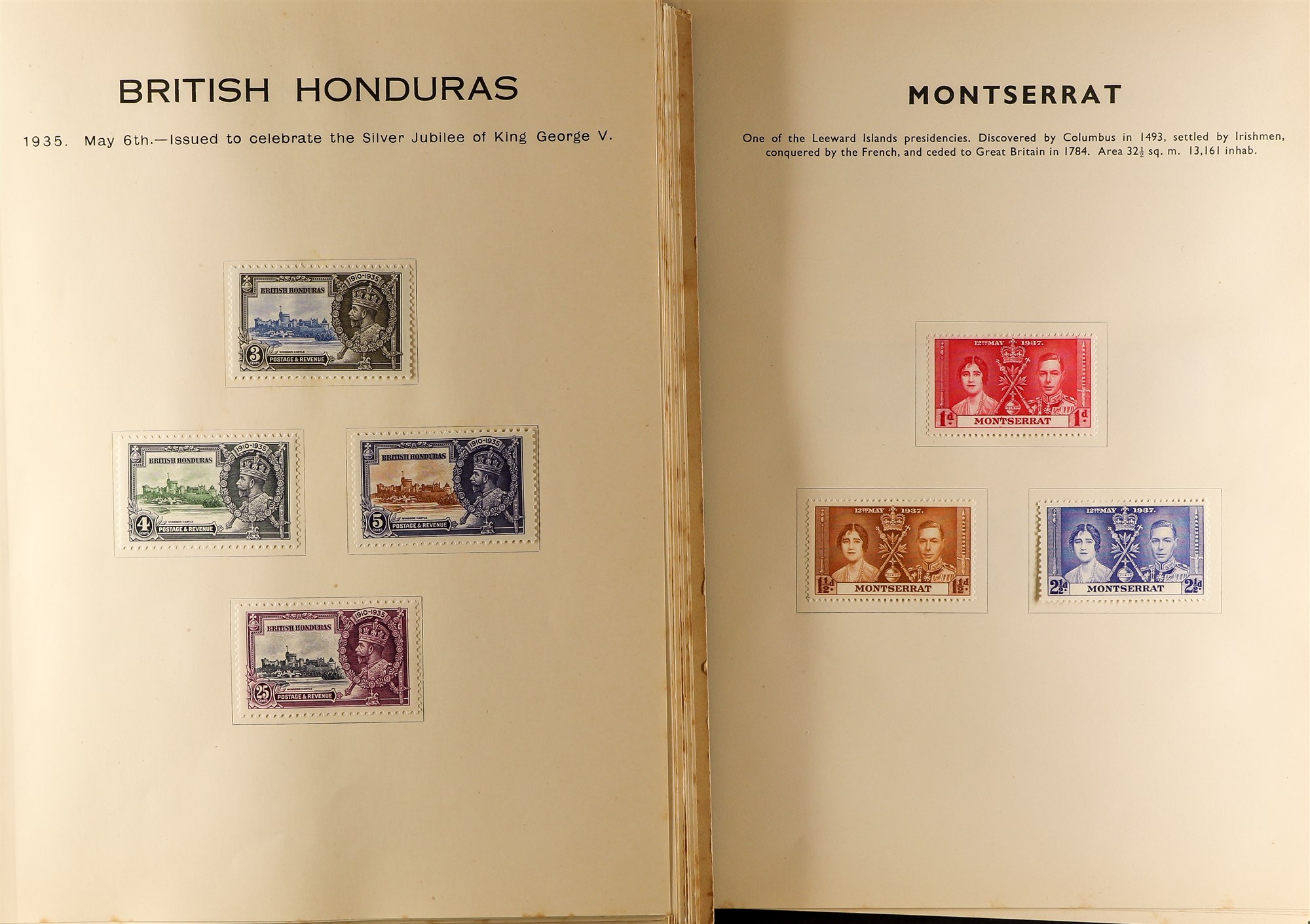 COLLECTIONS & ACCUMULATIONS COMMONWEALTH group of items with 1935 Jubilee omnibus issue on pages - Image 2 of 2