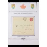 CANADA NEW BRUNSWICK COVERS & CARDS. A collection of items spanning 1930s - 1970s all cancelled by