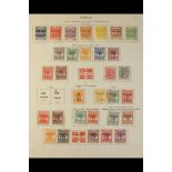 SAMOA 1877 - 1936 MINT COLLECTION on SG "New Ideal" album pages, "Express" reprints to 5s, 1886-1900