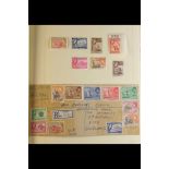 COLLECTIONS & ACCUMULATIONS WORLD COLLECTION IN 9 ALBUMS of mint and used stamps ranging from the