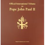 COLLECTIONS & ACCUMULATIONS POPE JOHN PAUL II 2005 TRIBUTE COVER COLLECTION from countries around