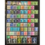 COLLECTIONS & ACCUMULATIONS GB, AUSTRALIA & STATES stamps in a large stock book with never hinged