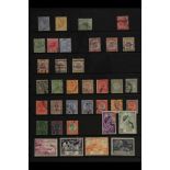 MALAYA STATES PAHANG 1890 - 1962 USED COLLECTION incl Straits QV with Pahang pmks, 1890 2c, 1891-