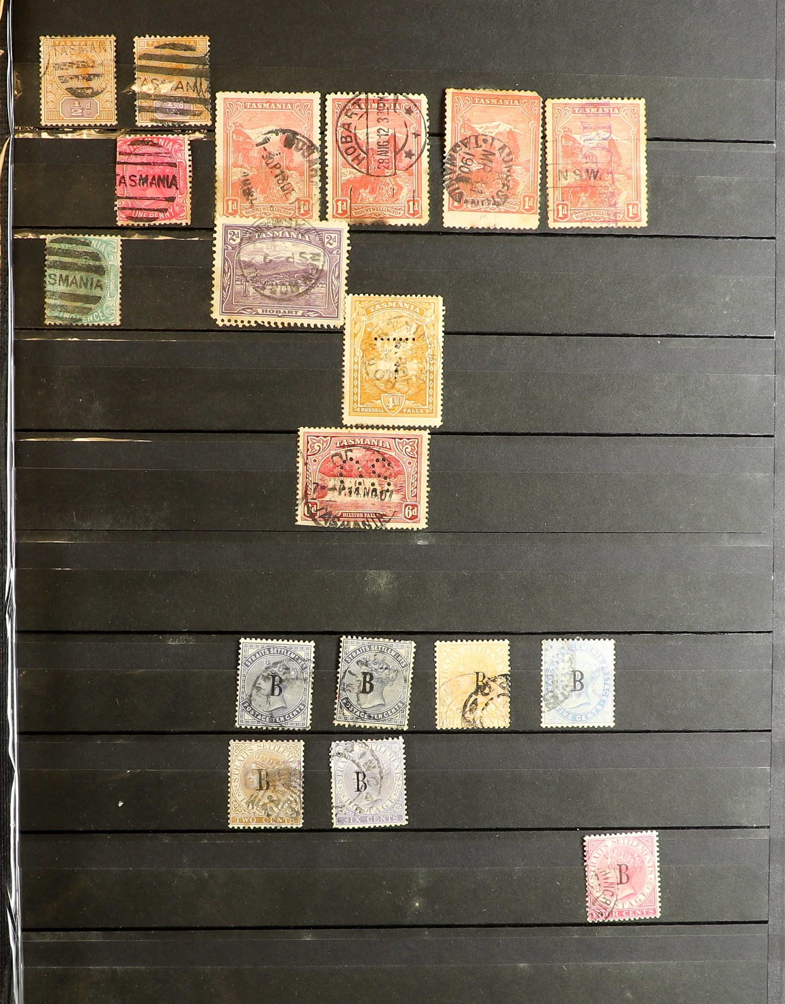 COLLECTIONS & ACCUMULATIONS GB, AUSTRALIA & STATES stamps in a large stock book with never hinged - Image 4 of 8