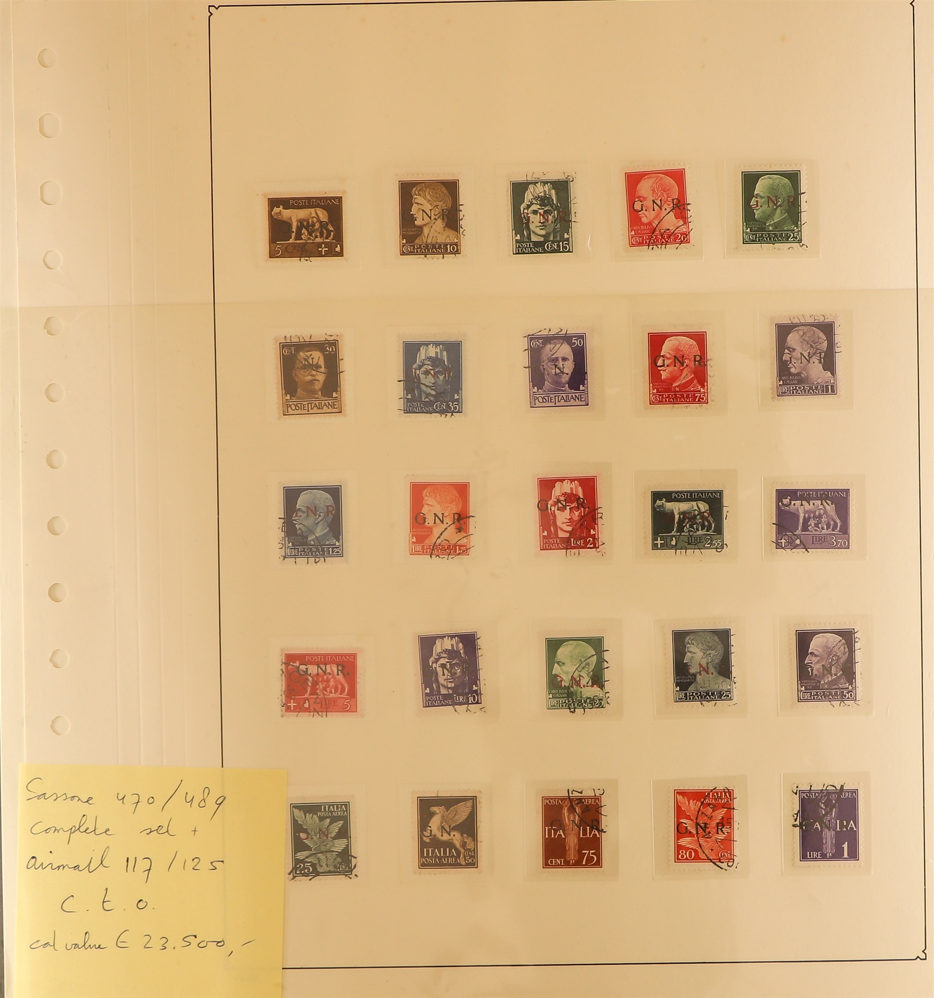 COLLECTIONS & ACCUMULATIONS HIGH-POWERED ACCUMULATION OF BETTER STAMPS. Part of a European - Image 27 of 61