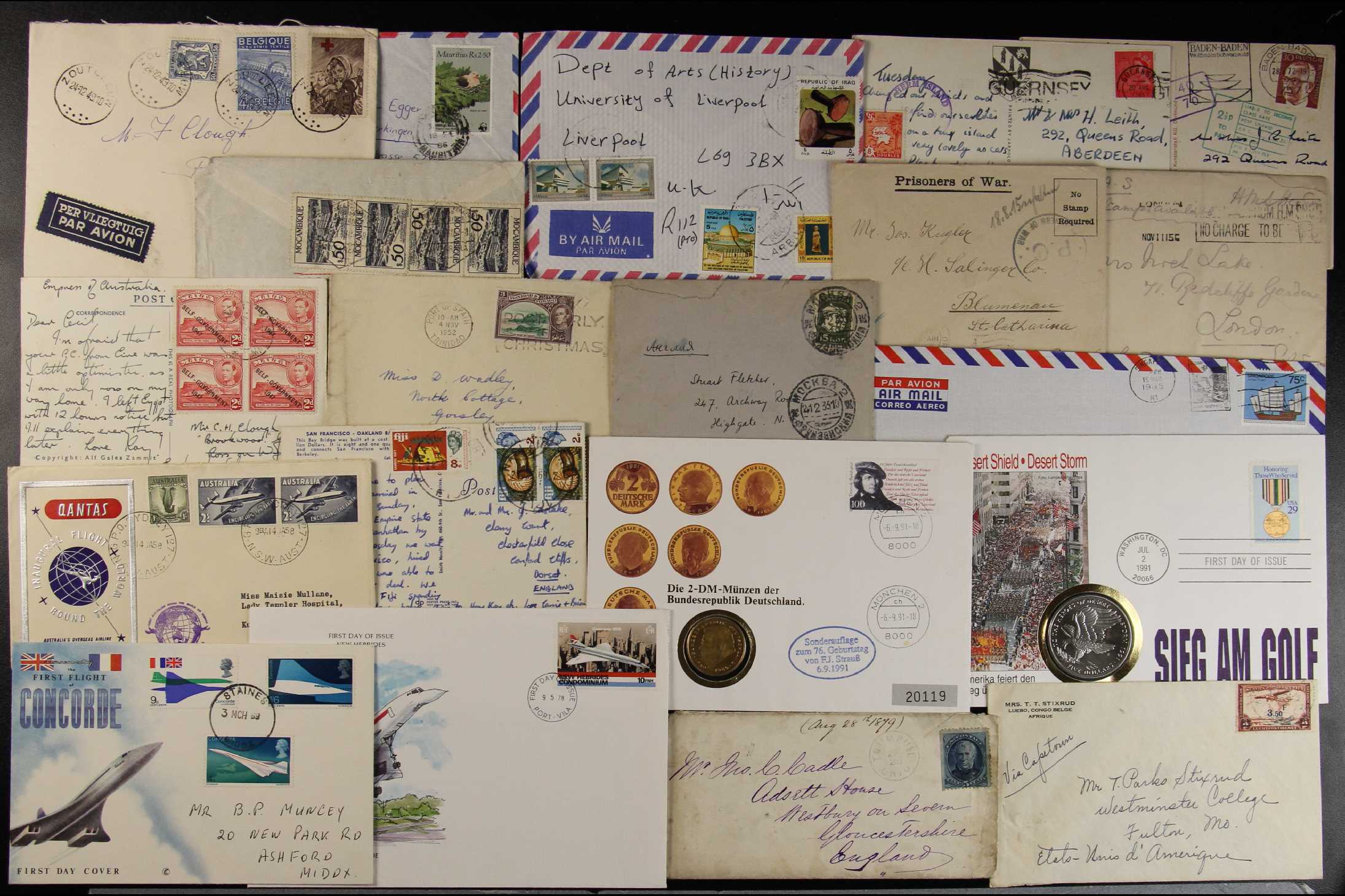 COLLECTIONS & ACCUMULATIONS COVERS - HUGE WORLD WIDE HAUL of chiefly 20th Century commercial & - Image 4 of 10