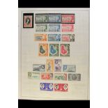 BARBADOS 1953 - 1979 MINT / NEVER HINGED COLLECTION of sets, miniature sheets & post dues inc