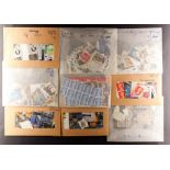 GB.ELIZABETH II DECIMAL STAMPS, FACE VALUE £940. Never hinged mint stamps sorted into envelopes.