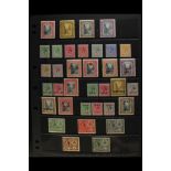 BAHAMAS 1911 - 1935 MINT COLLECTION on Hagner pages, 1911-19 "Staircase" set to 5d, 1912-19 MCA with