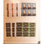 GB.ELIZABETH II 1972 - 1987 COMMEMORATIVE CYLINDER BLOCKS complete sets, usually corner blocks 6 but