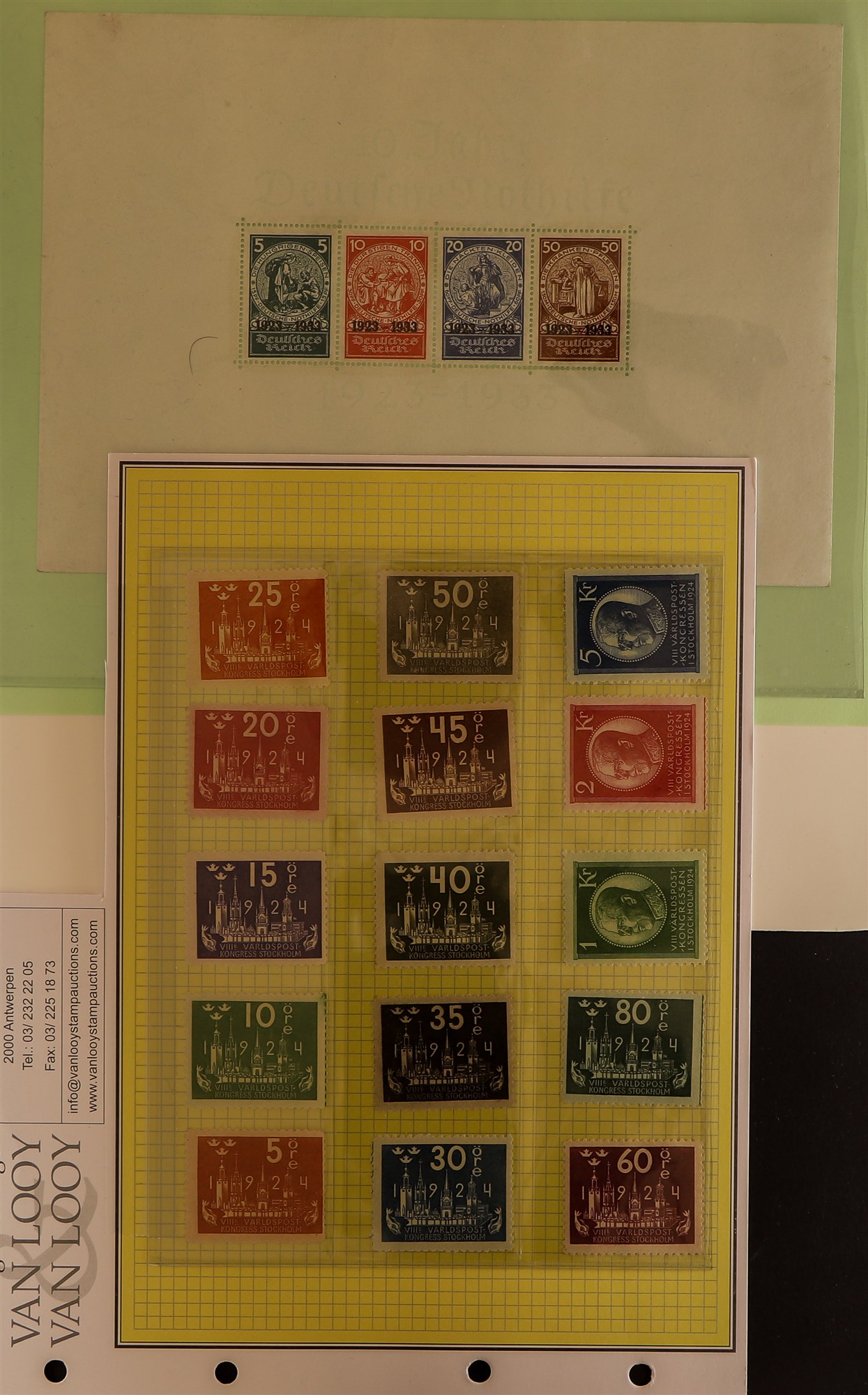 COLLECTIONS & ACCUMULATIONS HIGH-POWERED ACCUMULATION OF BETTER STAMPS. Part of a European - Image 6 of 61