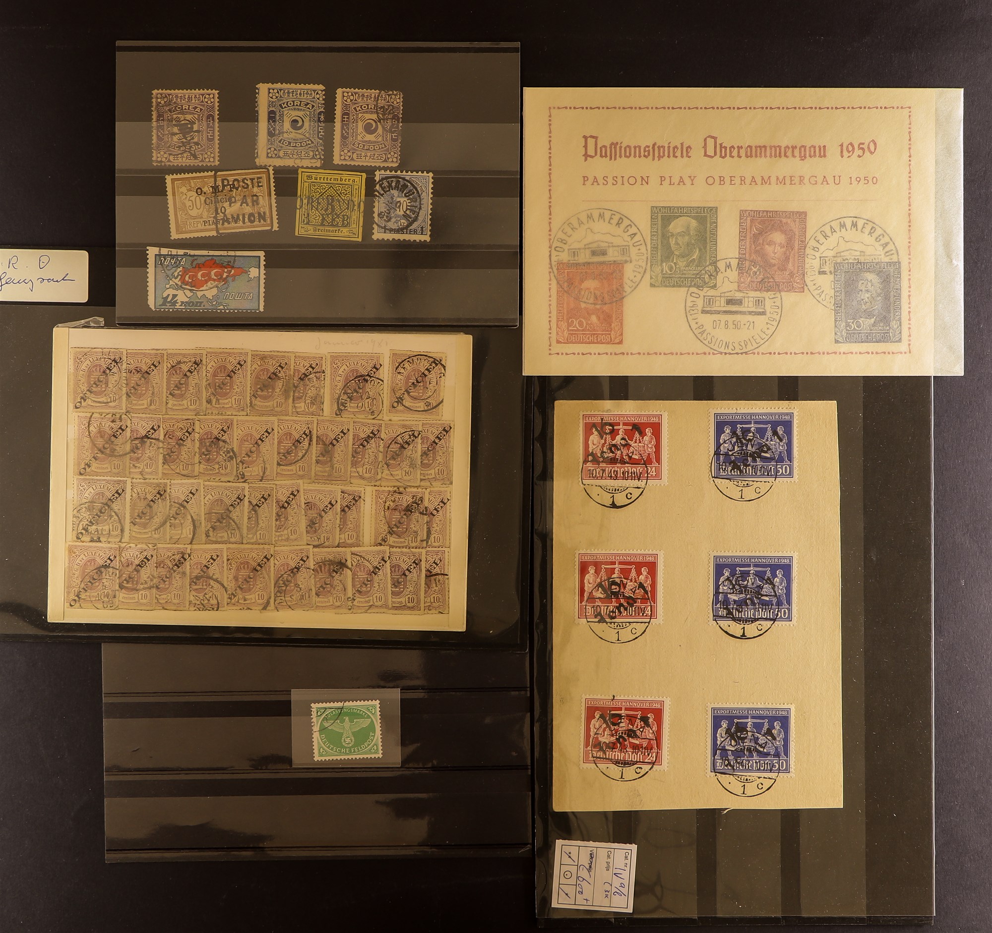 COLLECTIONS & ACCUMULATIONS HIGH-POWERED ACCUMULATION OF BETTER STAMPS. Part of a European - Image 51 of 61