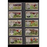 CIGARETTE CARDS. 1914 Churchman Footballers complete set of 50 cards, many of the featured players