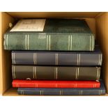 COLLECTIONS & ACCUMULATIONS COMMONWEALTH IN 5 LARGE STOCK BOOKS with an interesting mint & used