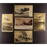POSTCARDS - OLD AVIATION including with messages written on board (22 cards)