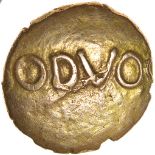 Bodvoc Bold. c.25-5 BC. Celtic gold stater. 17mm. 5.47g.