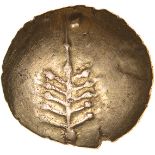 Catti Tree. c.AD 1-20? Celtic gold stater. 17-19mm. 5.41g.