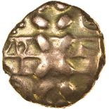 Volisios Dumnocoveros.c.AD35-40. Celtic gold stater. 19mm. 5.27g.