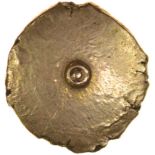 Gold Tit. Sills rev. die 6.Eastern. c.50-30 BC. Celtic gold quarter stater. 12mm. 1.37g.