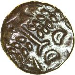 Cranborne Chase. Durotriges. c.58-40 BC. Celtic silver stater. 19mm. 4.17g.