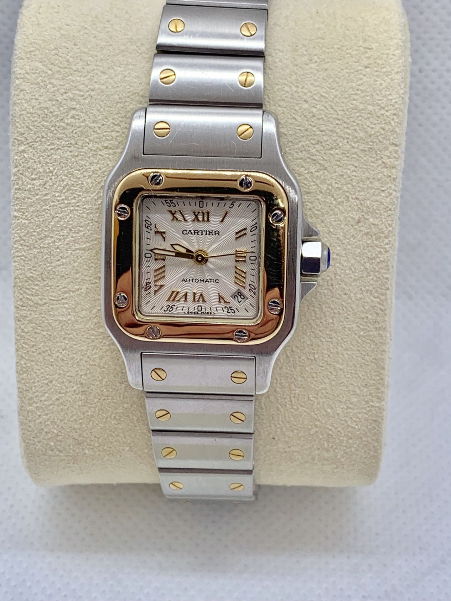 CARTIER S/S & GOLD LADIES WATCH - Image 2 of 6