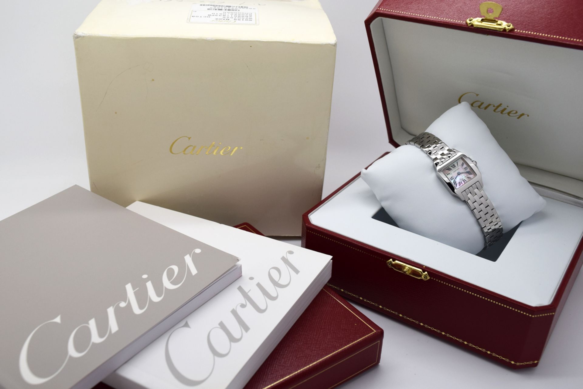 *STUNNING* CARTIER LADIES DEMOISELLE - STEEL with a MOTHER OF PEARL DIAL! (W25075Z5) - Image 4 of 13