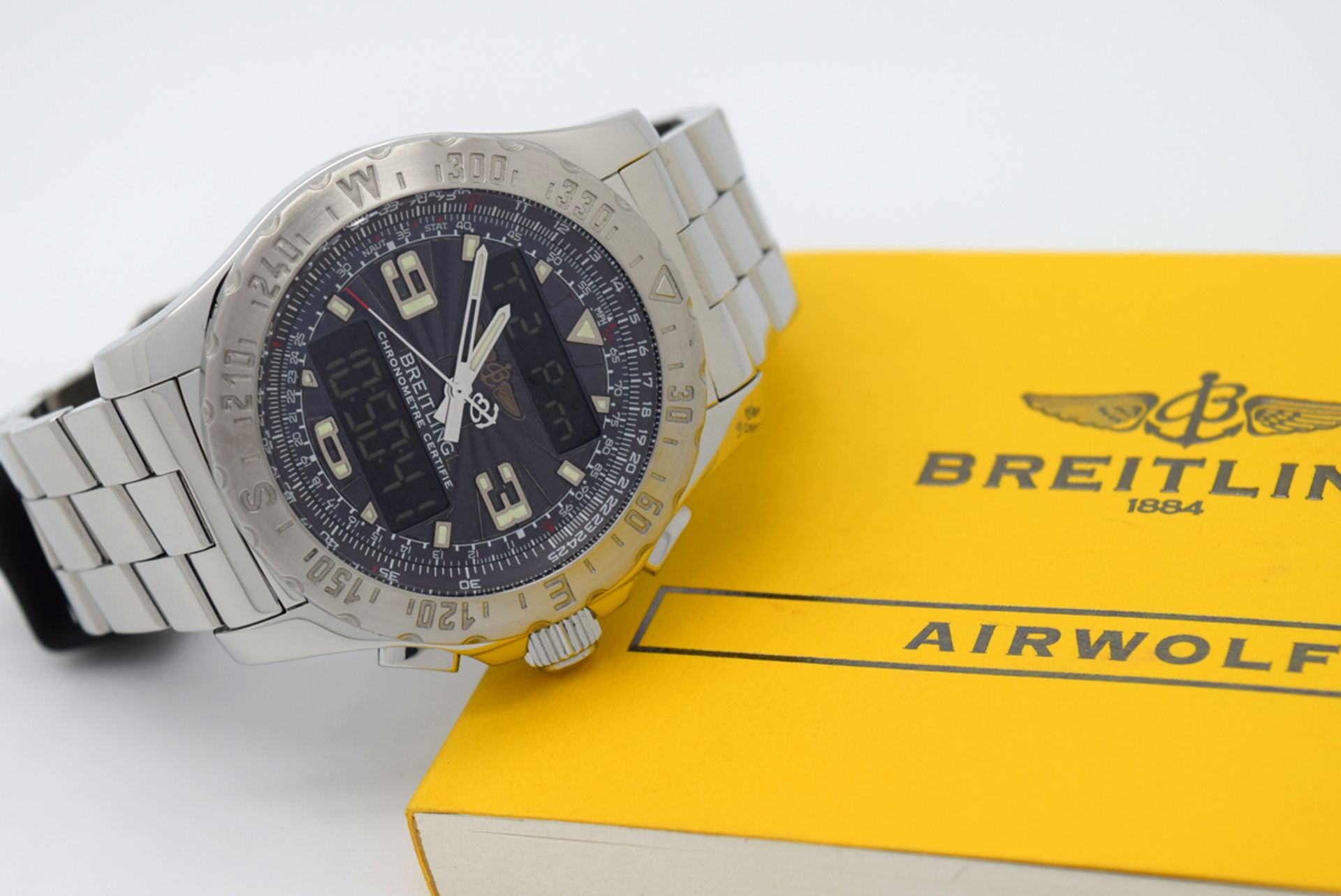 BREITLING AIRWOLF 'PROFESSIONAL' (A78363) - SLATE BLUE DIAL - Image 7 of 9