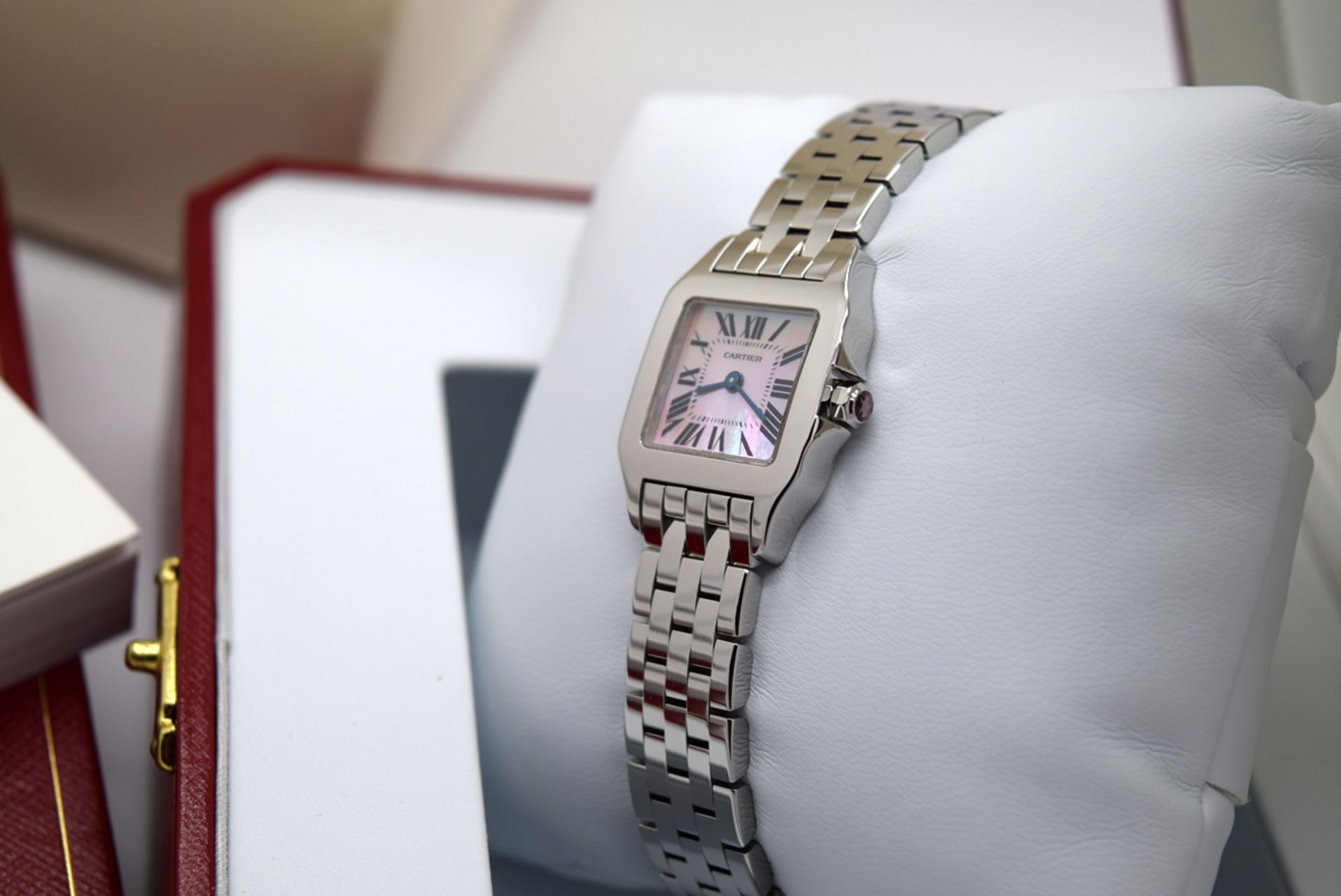 *STUNNING* CARTIER LADIES DEMOISELLE - STEEL with a MOTHER OF PEARL DIAL! (W25075Z5) - Image 7 of 13