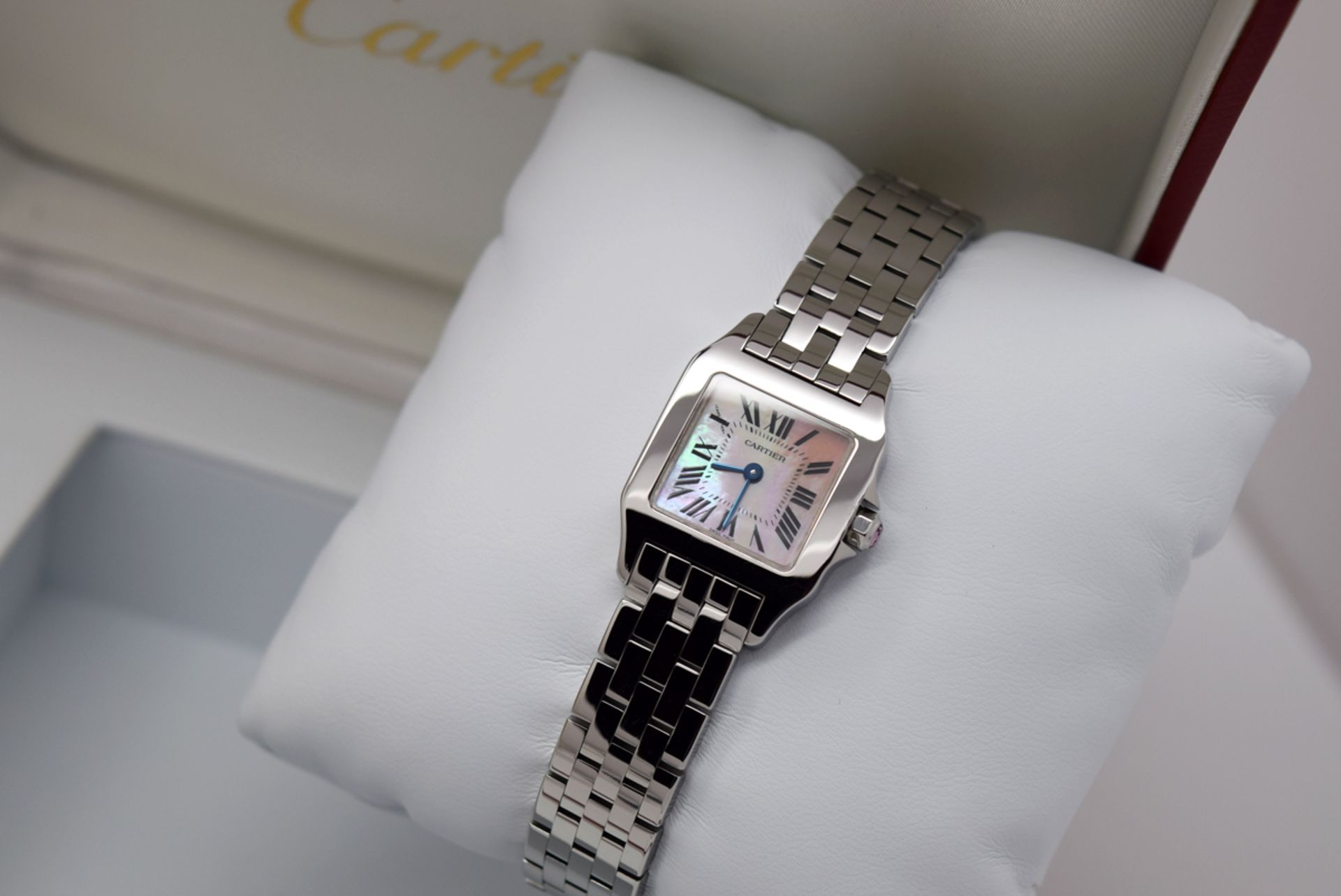 *STUNNING* CARTIER LADIES DEMOISELLE - STEEL with a MOTHER OF PEARL DIAL! (W25075Z5) - Image 13 of 13