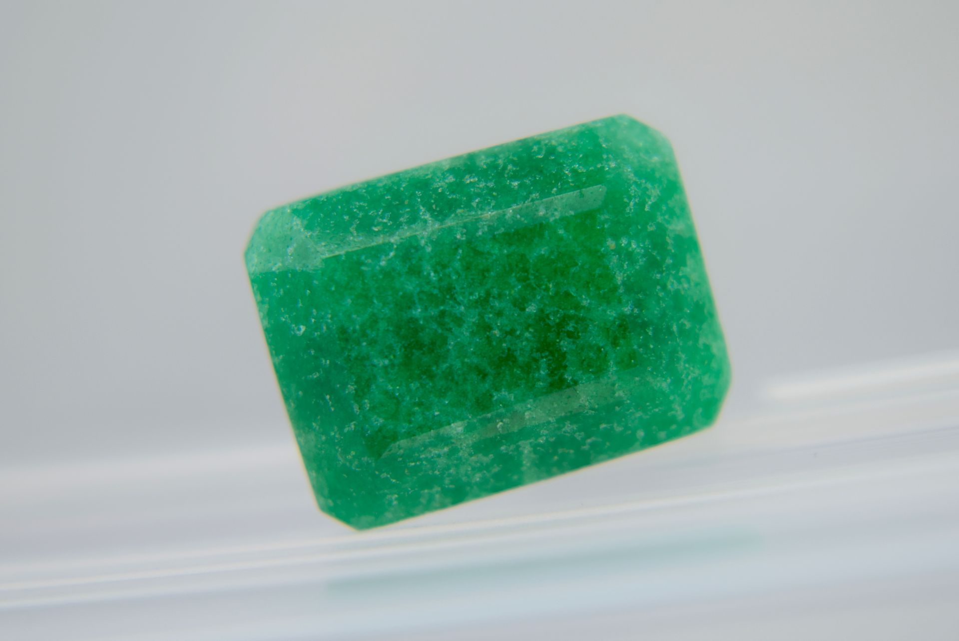 12.865ct Green Stone (Tested as Emerald)