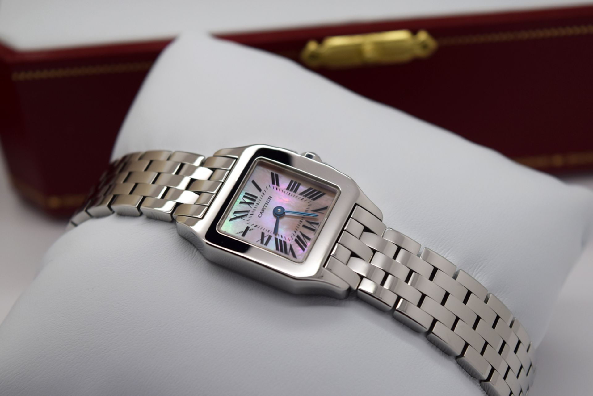 *STUNNING* CARTIER LADIES DEMOISELLE - STEEL with a MOTHER OF PEARL DIAL! (W25075Z5) - Image 6 of 13