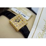 CHOPARD - *DIAMOND* ICE CUBE (RARE) - 18K GOLD & DIAMOND WITH CERTIFICATE & VALUATION