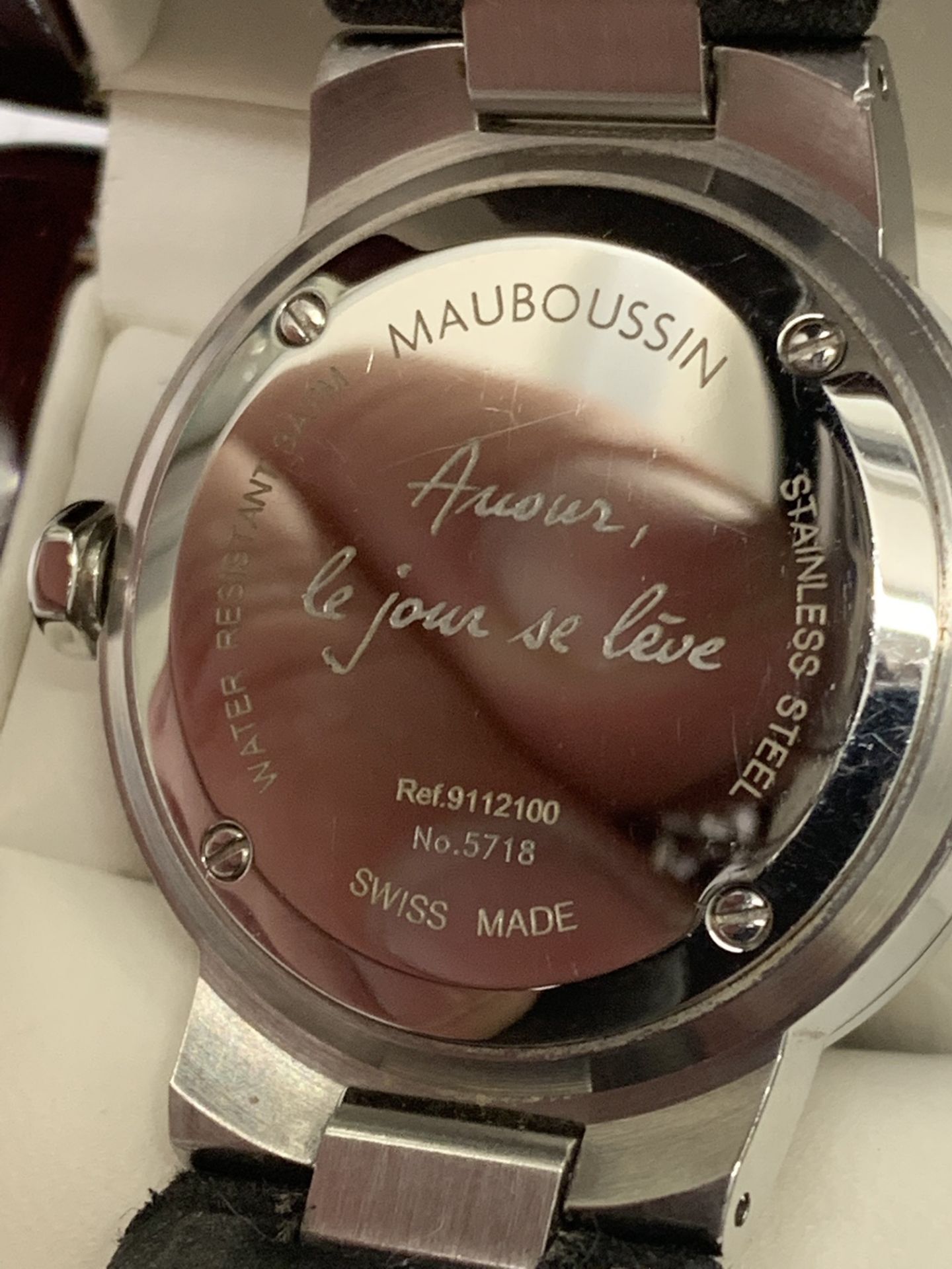 MAUBOUSSIN LADIES WATCH - Image 3 of 3