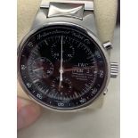 IWC CHRONOGRAPH S/STEEL WATCH 39.5mm AUTOMATIC